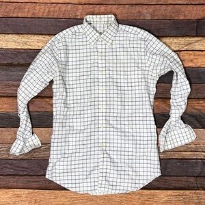 Peter Millar Checkered Mens Dress Suit Preppy Long Sleeve Golf Golfer